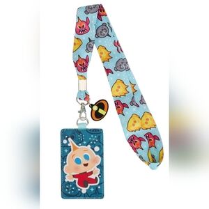 Loungefly Disney Incredibles Jack Jack Lanyard and Card Holder NWT